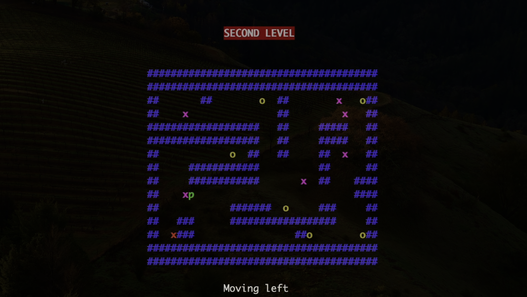 screenshot of sokoban 